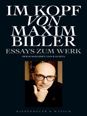 cover image of Im Kopf von Maxim Biller